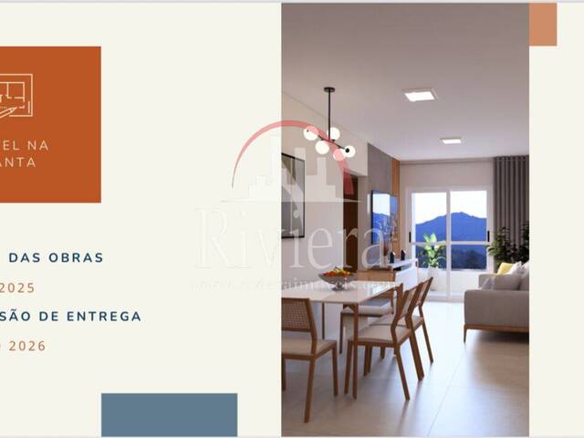 #V100125 - Apartamento para Venda em Caraguatatuba - SP - 2