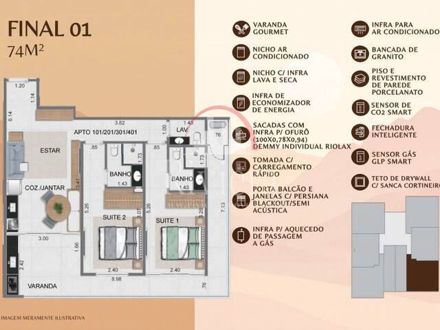 Apartamento para Venda em Ubatuba - 5